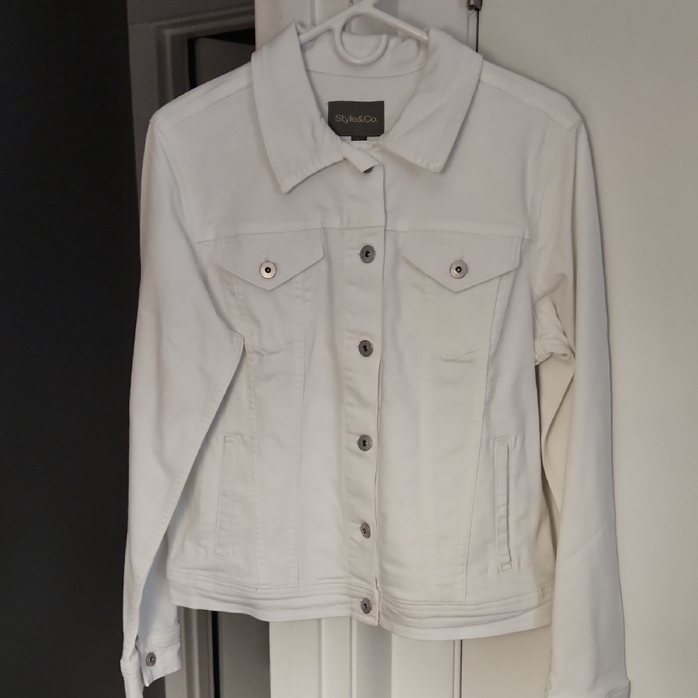 Stylish White Jacket by